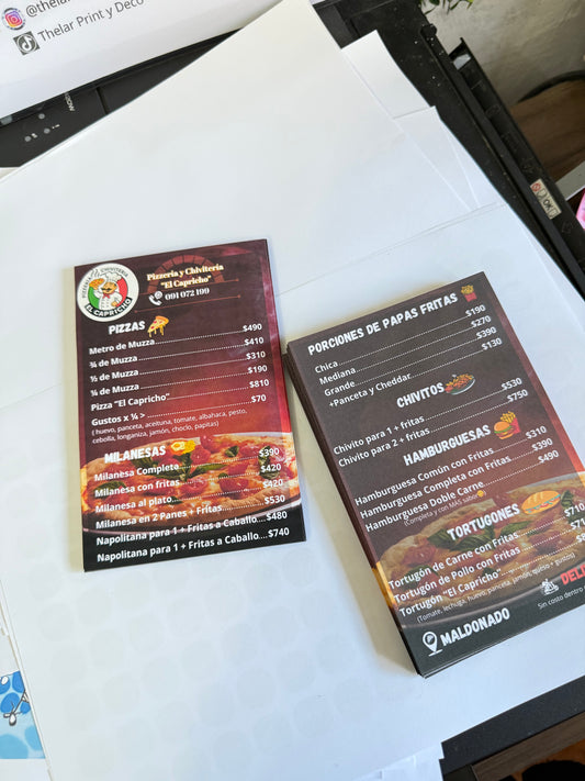 Folletos/ Volantes Doble Faz