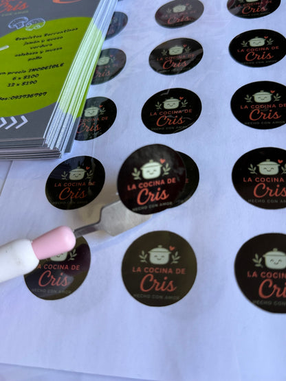 Stickers 4 cm
