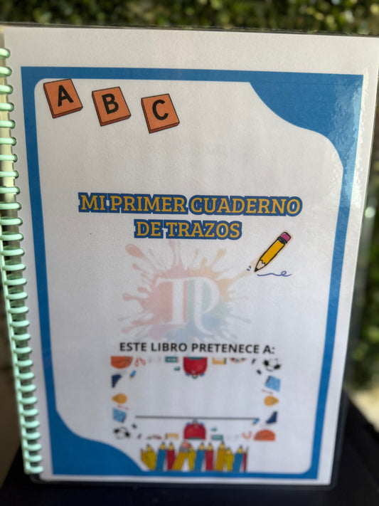 Libro de Trazos Aprendo a Escribir